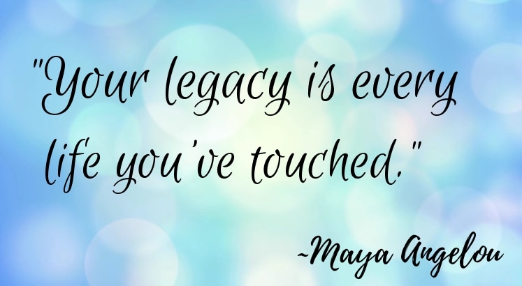 Plan for your legacy