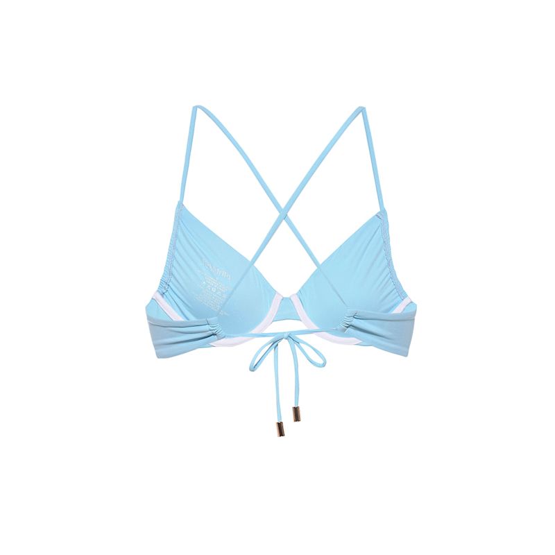 Icey Underwire Bikini Top Kamari Swim Wolf Badger