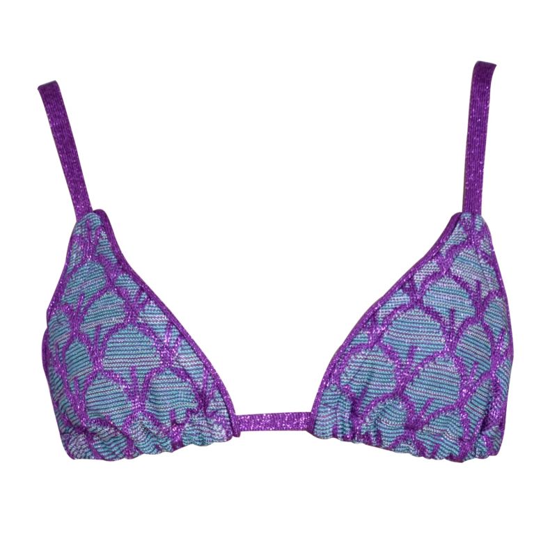 Amara Triangle Bikini Top Maria Aristidou Wolf Badger
