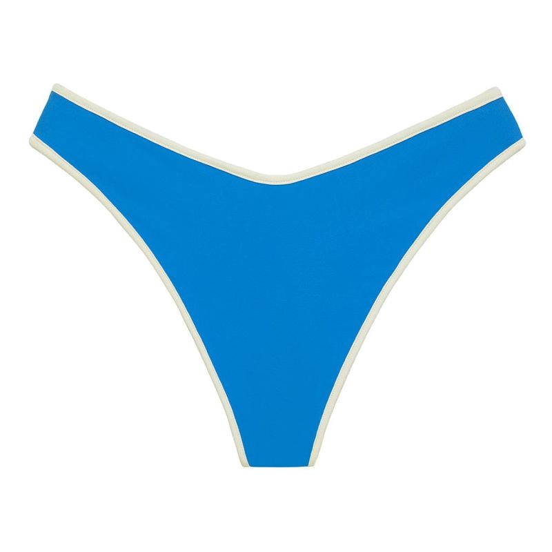 Asul Cream Binded Lulu Bikini Bottom Montce Swim Wolf Badger
