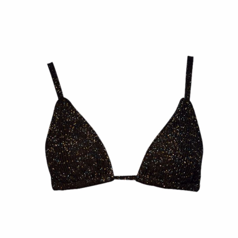 Ayla Triangle Bikini Top Maria Aristidou Wolf Badger
