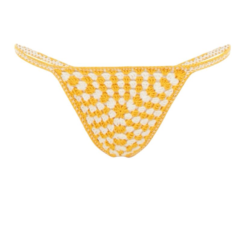Dandelion Granny Square Bikini Bottom Gunes Swim Wolf Badger