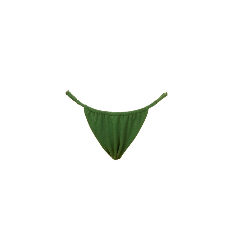 Equator Bikini Bottom Green Meridian Swimwear Wolf Badger