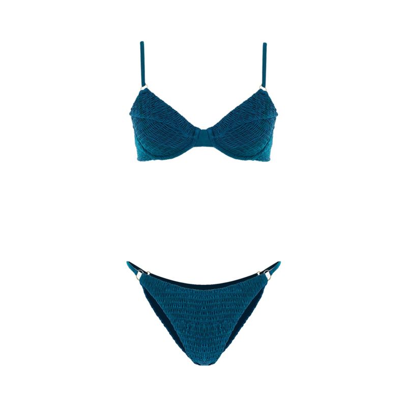 Fauna Underwire String Bikini Movom Wolf Badger
