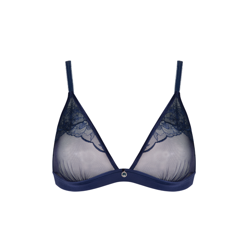 Coco Heart Triangle Bra BonBon Lingerie Wolf Badger