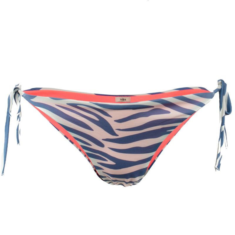 Hebe Bikini Bottom Zebra Print V N Wolf Badger