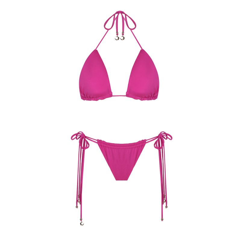 Lips Bikini Fuchia Luna B Wolf Badger