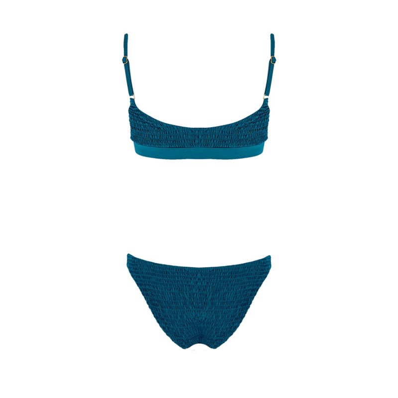 Luna Smock Bandeau Bikini Movom Wolf Badger