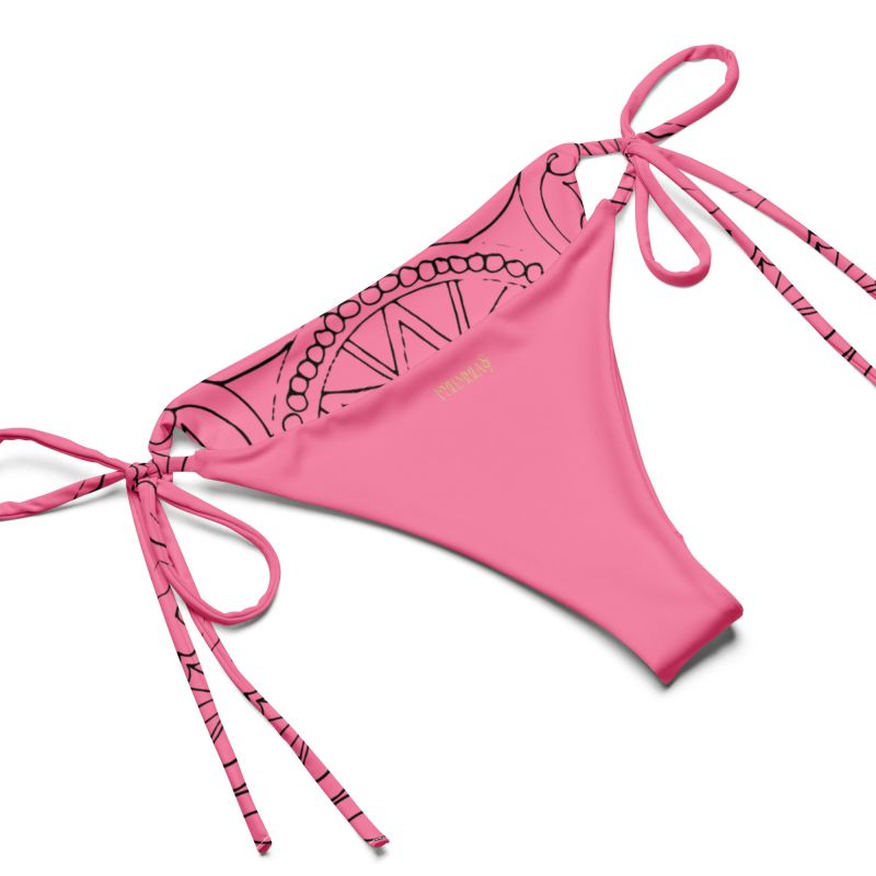 Medusa S Sea Medallion Recycled Pink String Bikini Formula S7 Wolf