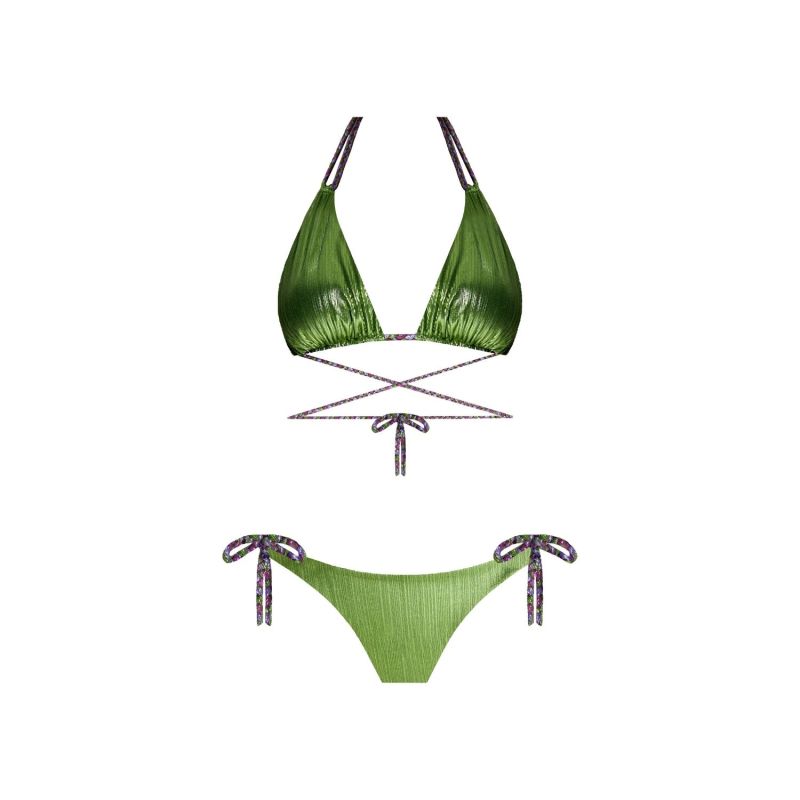 Nikki Green Bikini Set Nur Karaata Wolf Badger