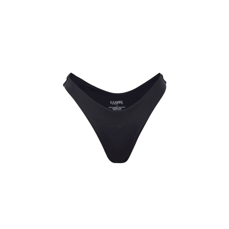 Nora Cheeky Bikini Bottom Kamari Swim Wolf Badger