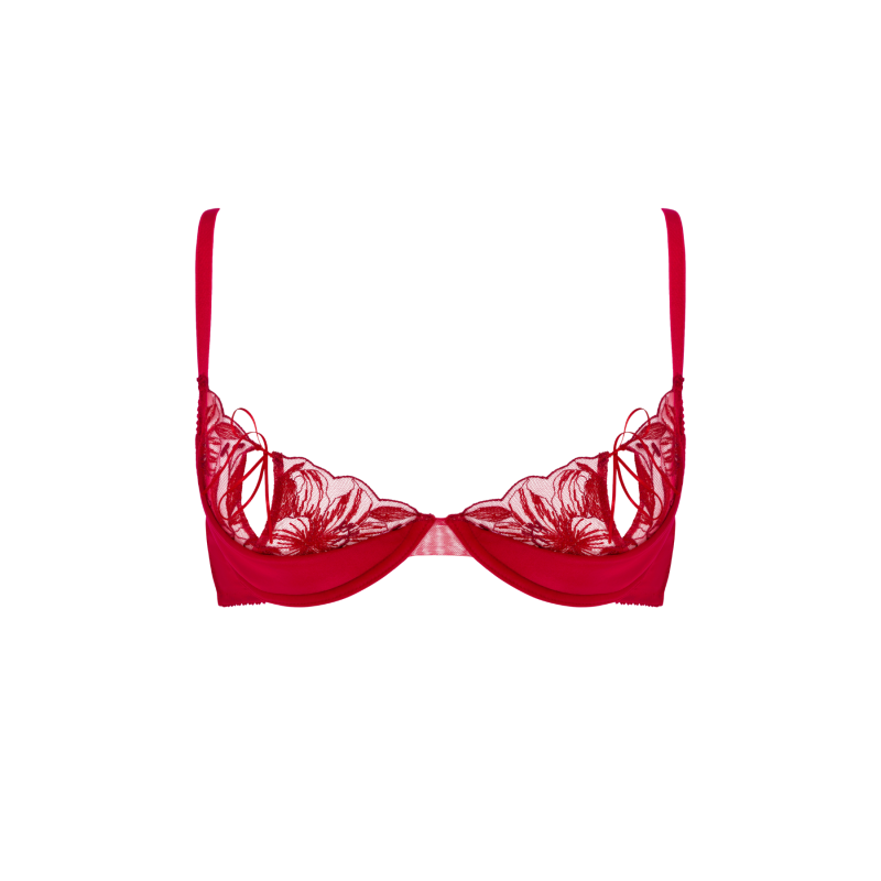 Glory Ouvert Bra Bonbon Lingerie Wolf Badger
