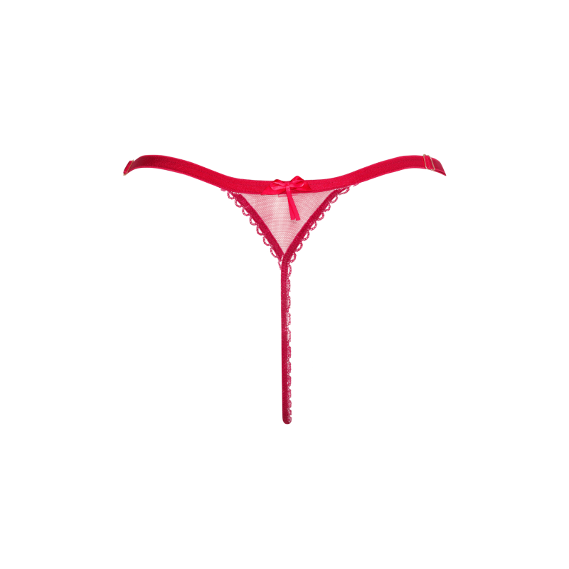 Glory Ouvert G String BonBon Lingerie Wolf Badger