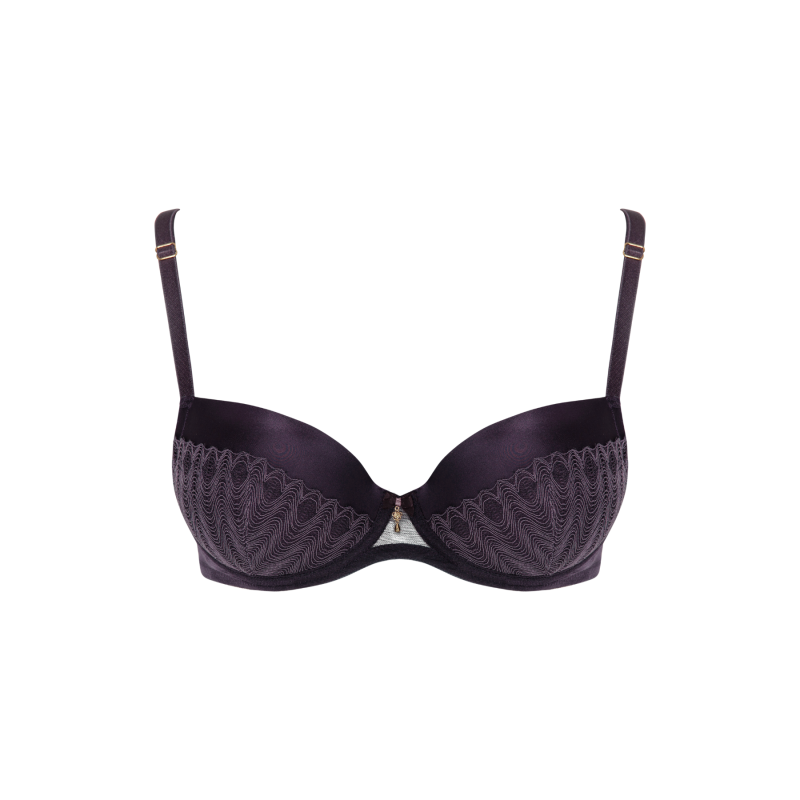 Harmony Push Up Bra Bonbon Lingerie Wolf Badger