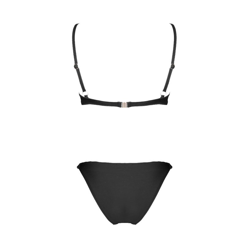 Raven Underwire String Bikini Movom Wolf Badger