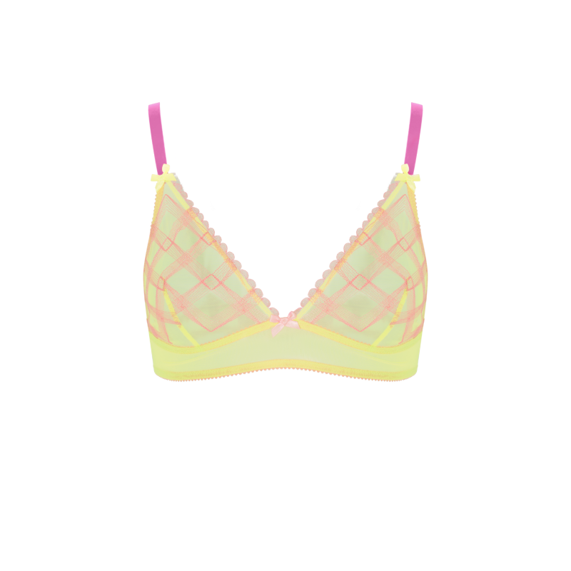 Echo Triangle Bra Bonbon Lingerie Wolf Badger