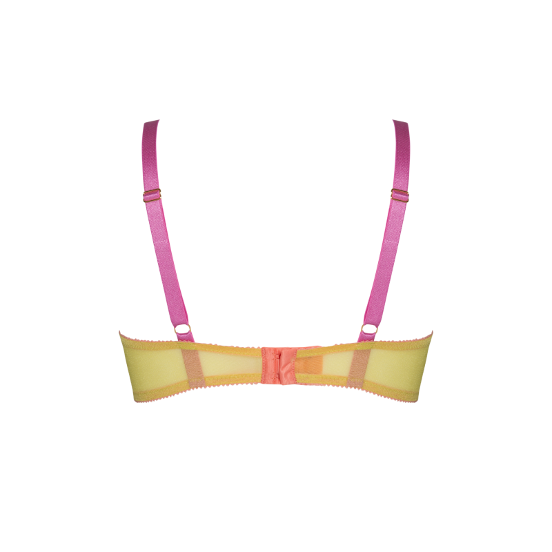 Echo Underwired Bra BonBon Lingerie Wolf Badger