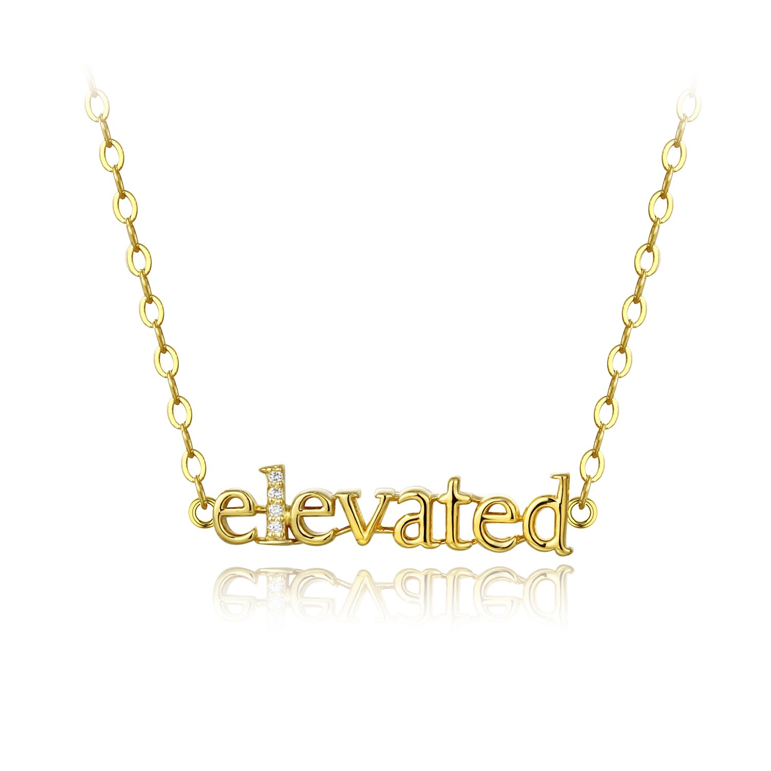 Women’s Gold Elevated And Not Ashamed Of It Necklace Kathryn New York