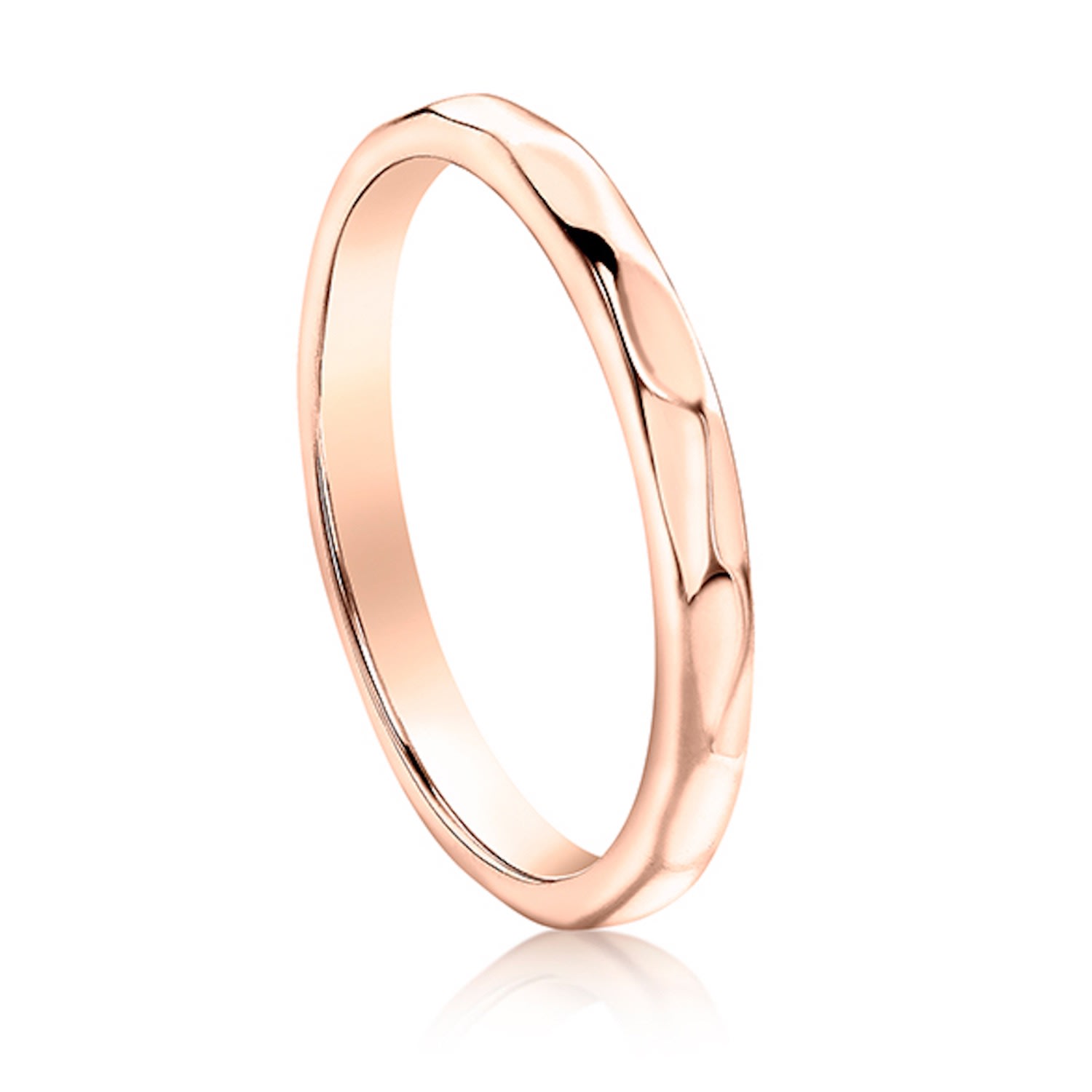 Women’s Eternity Rose Gold Stacking Ring Neola Design