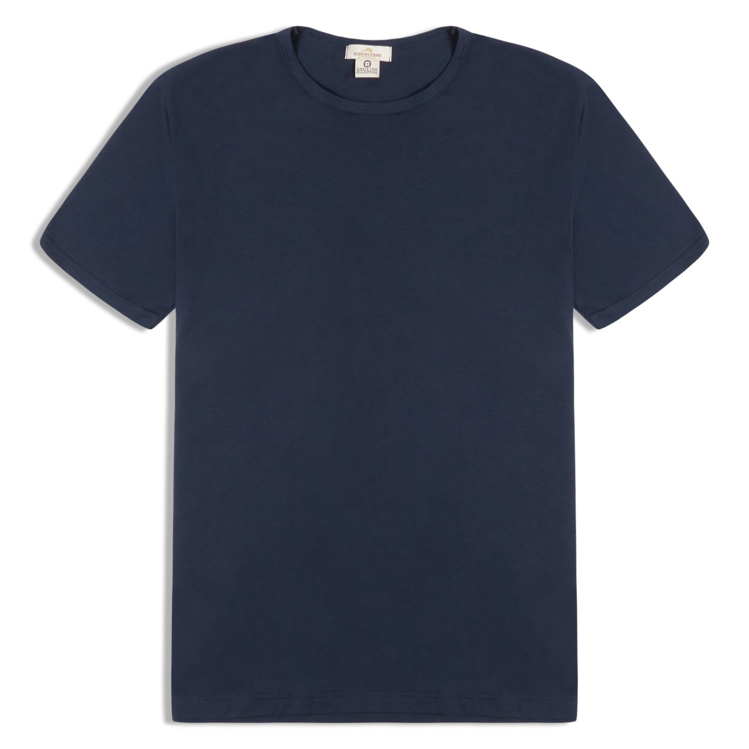 Men’s Blue T-Shirt - Navy Small Burrows & Hare