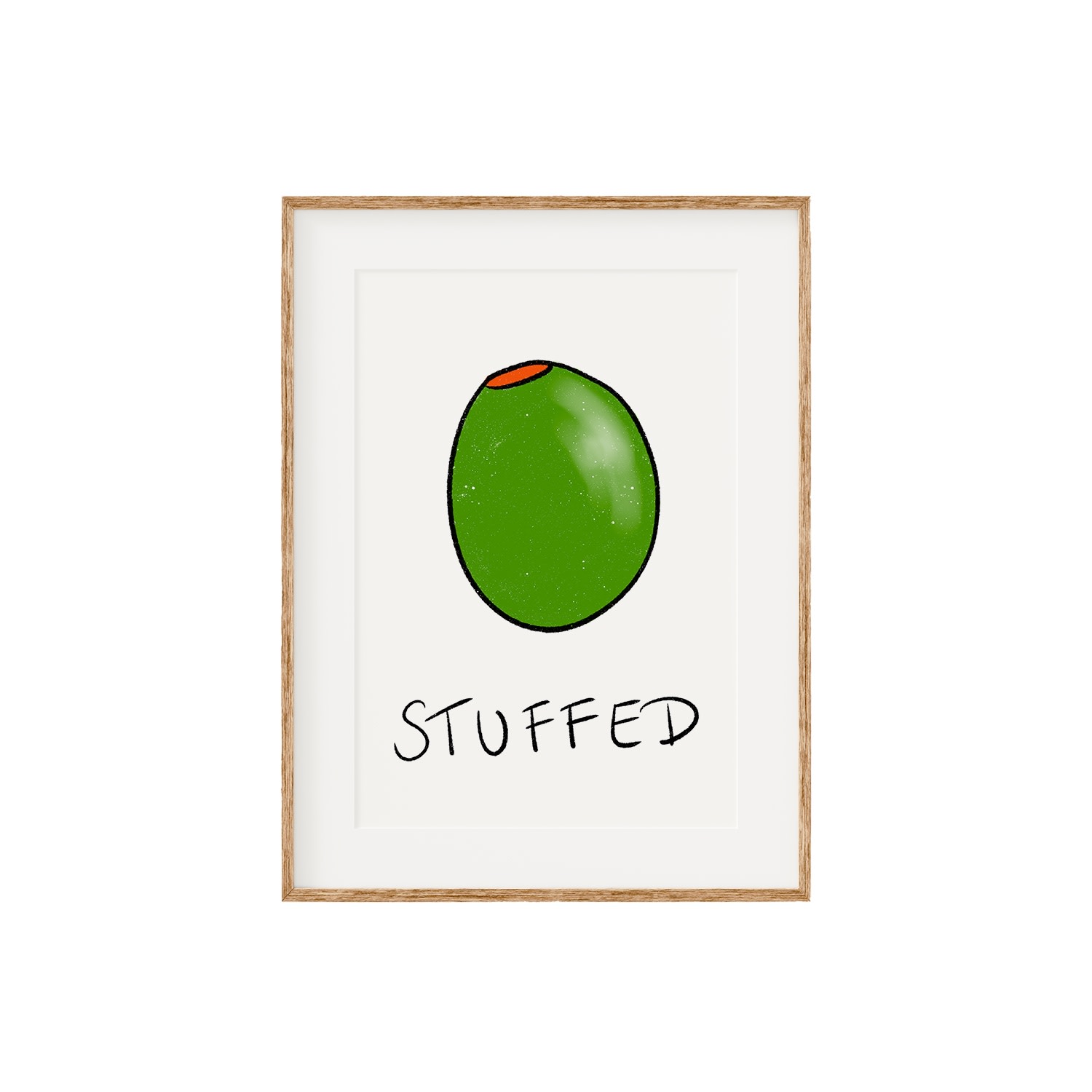 Stuffed Print A3 297 X 420Mm Oh Oly