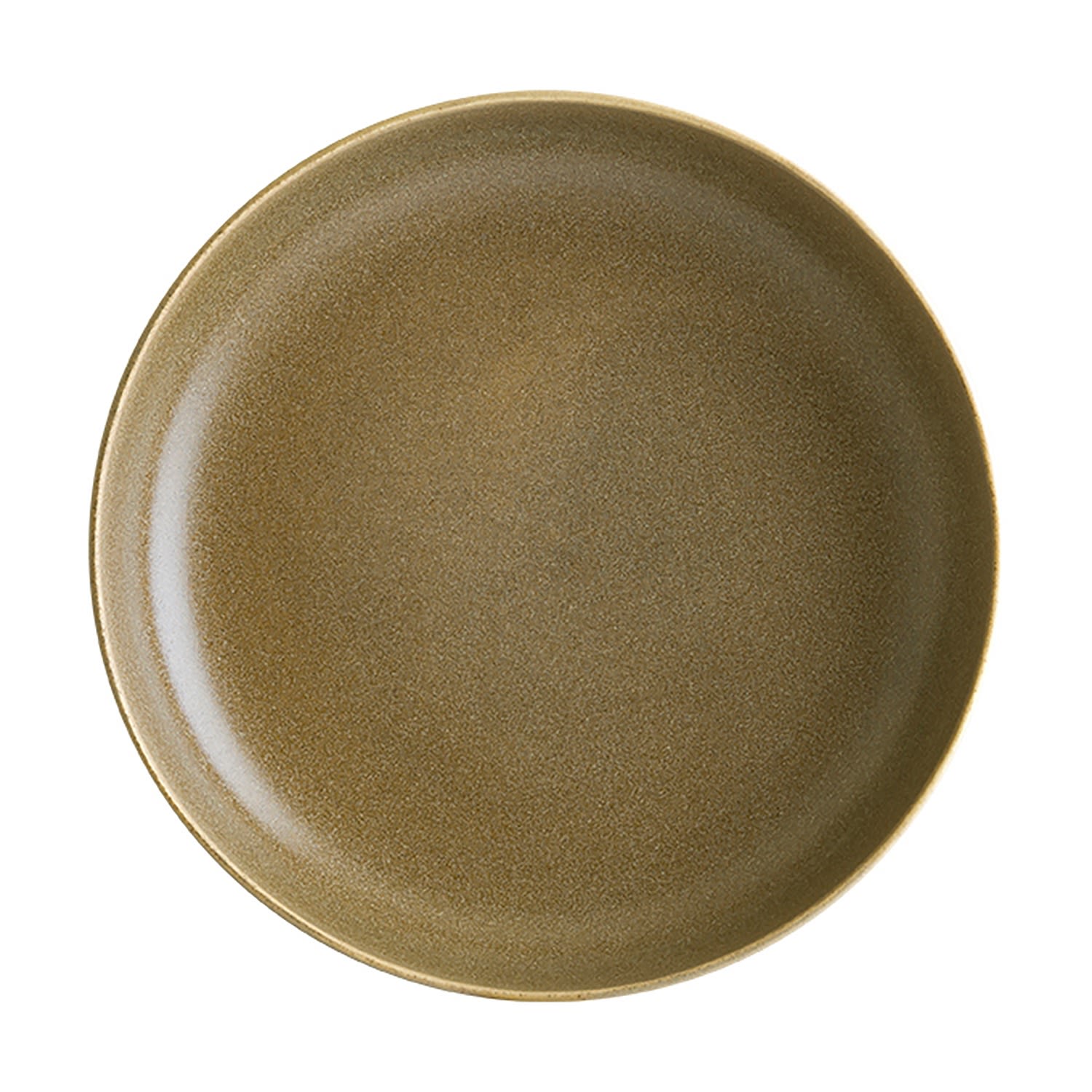 Terra Pott Bowl Porcelain Bowl Brown Round 9.00" X 9.00" X 1.75" 37 Oz. One Size Turgla Home