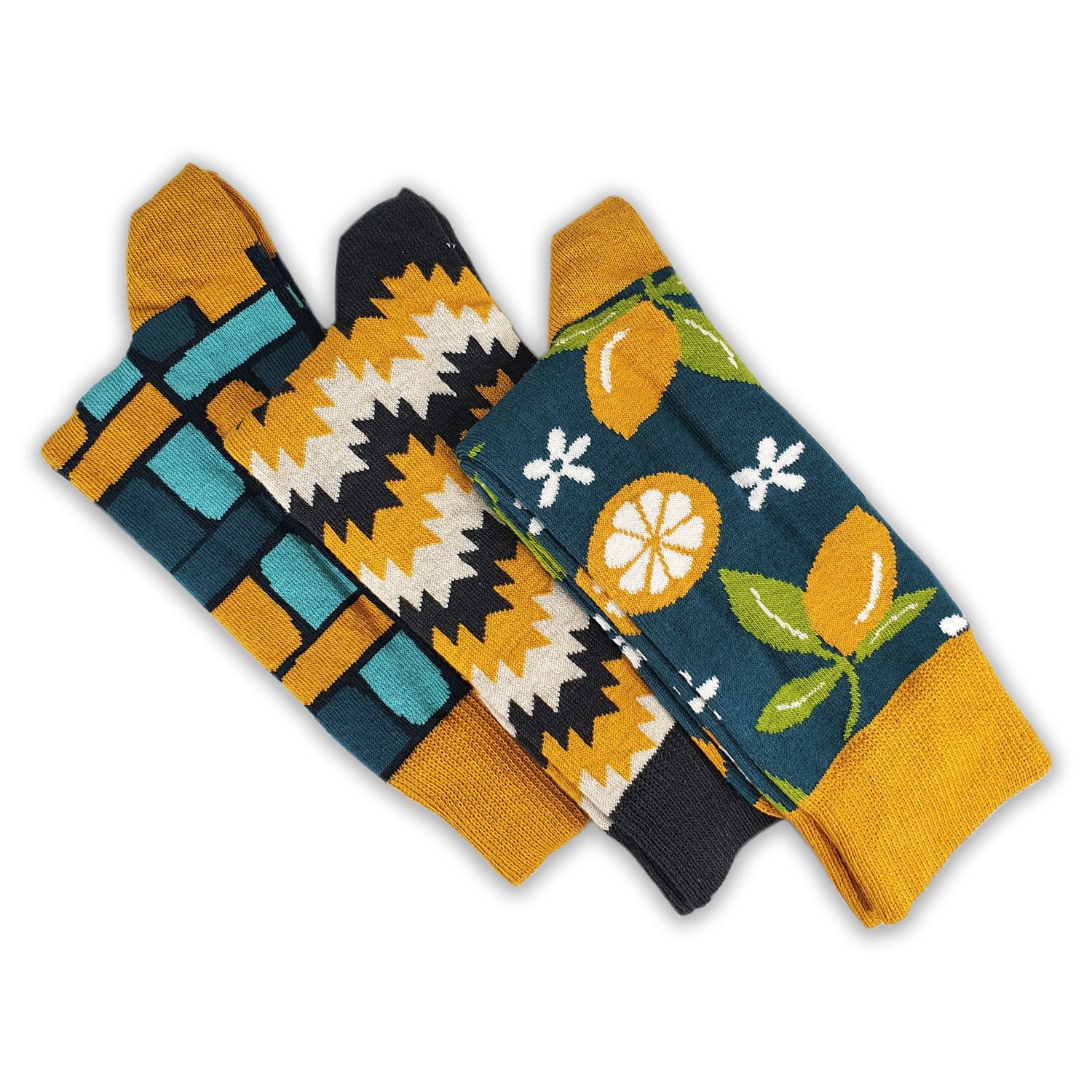 Women’s Socks - Golden Sunshine Pack Small Otto & Spike