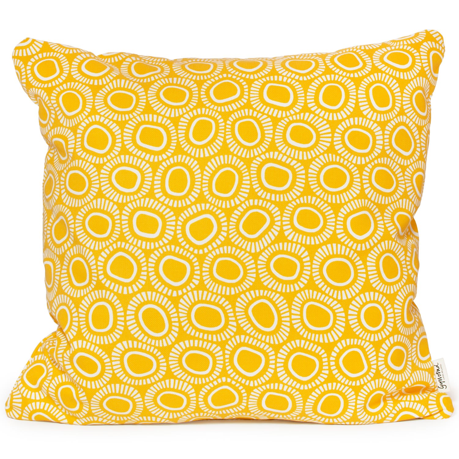 Yellow / Orange Solar Yellow Cushion Cover Gyllstad