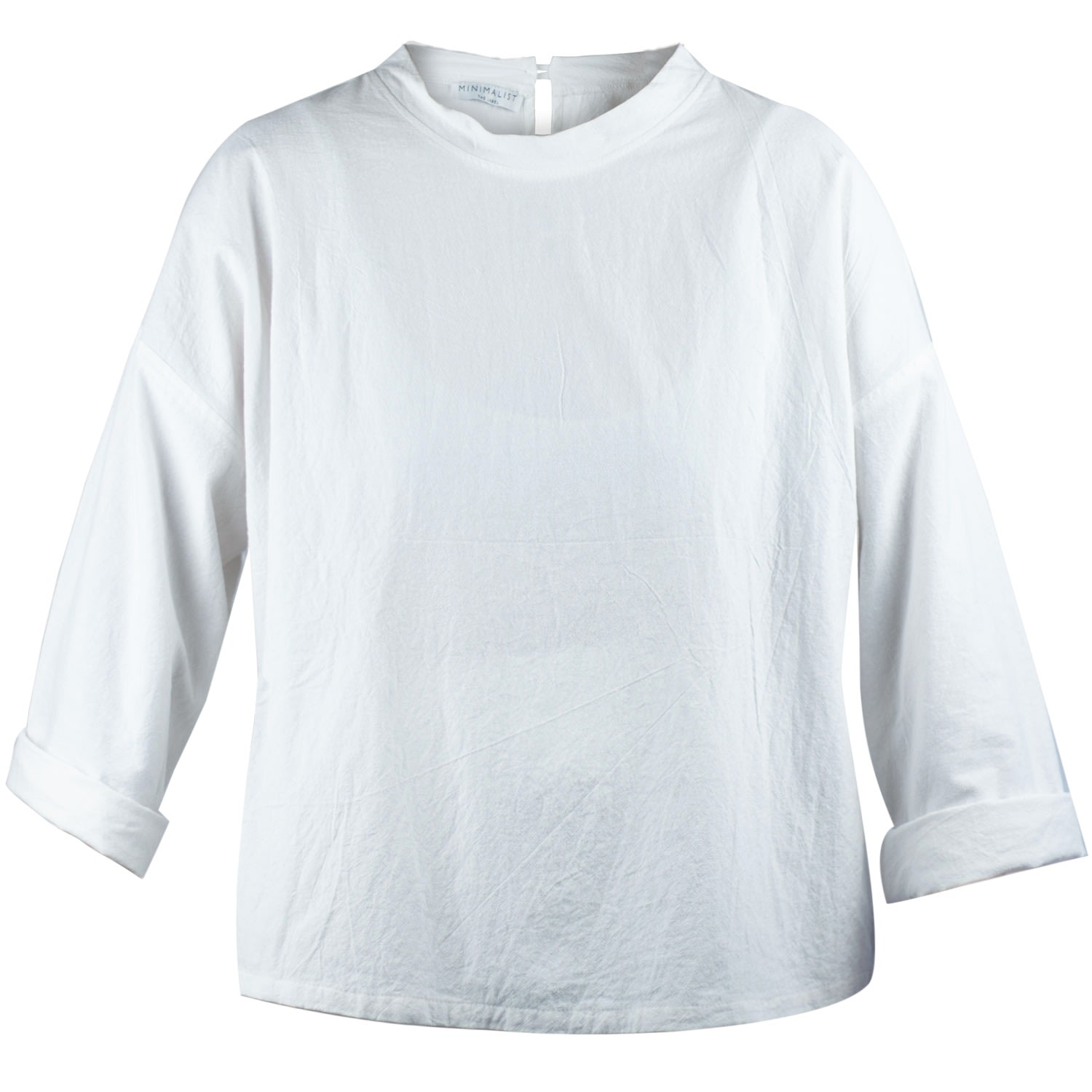 Women’s Arley Sweatshirt - White Small Minimalist the Label