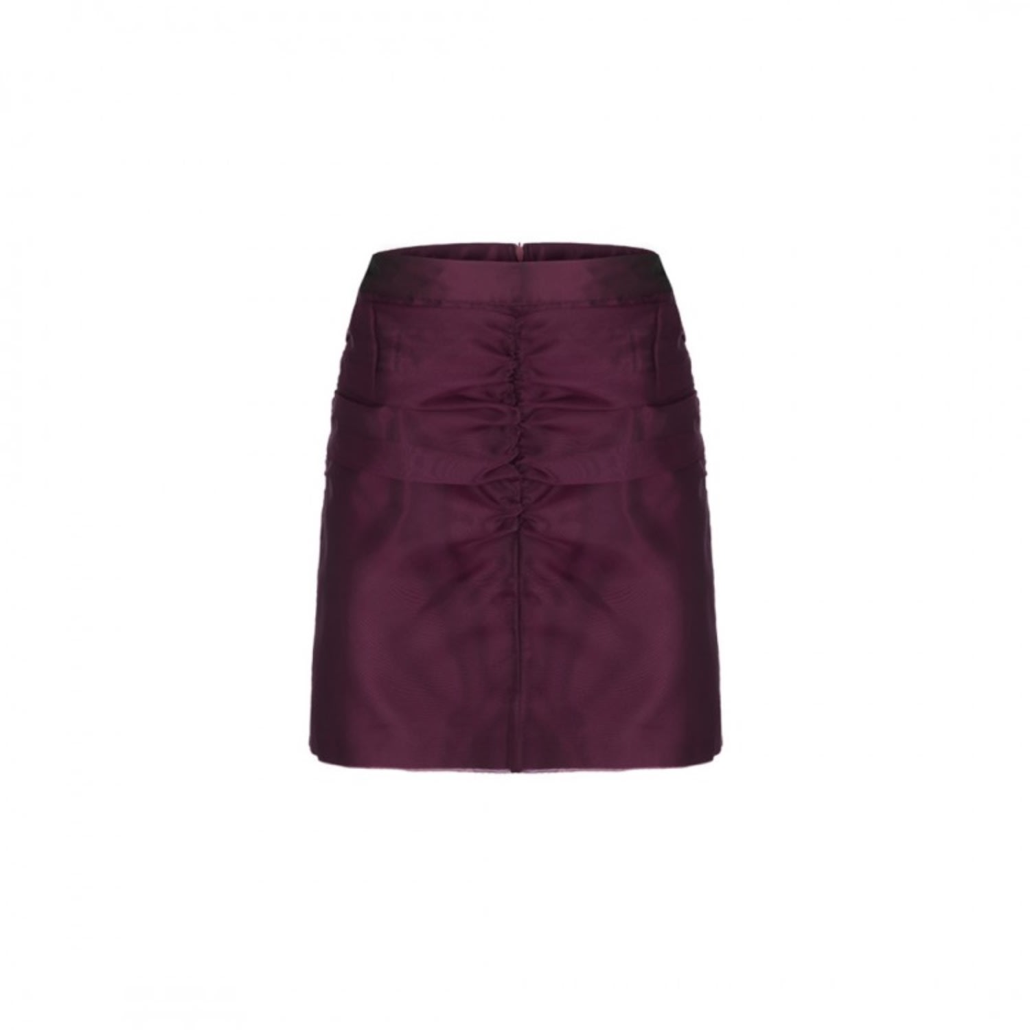 Women’s Red Taffeta Organza Bordeaux Skirt Extra Small Bust2
