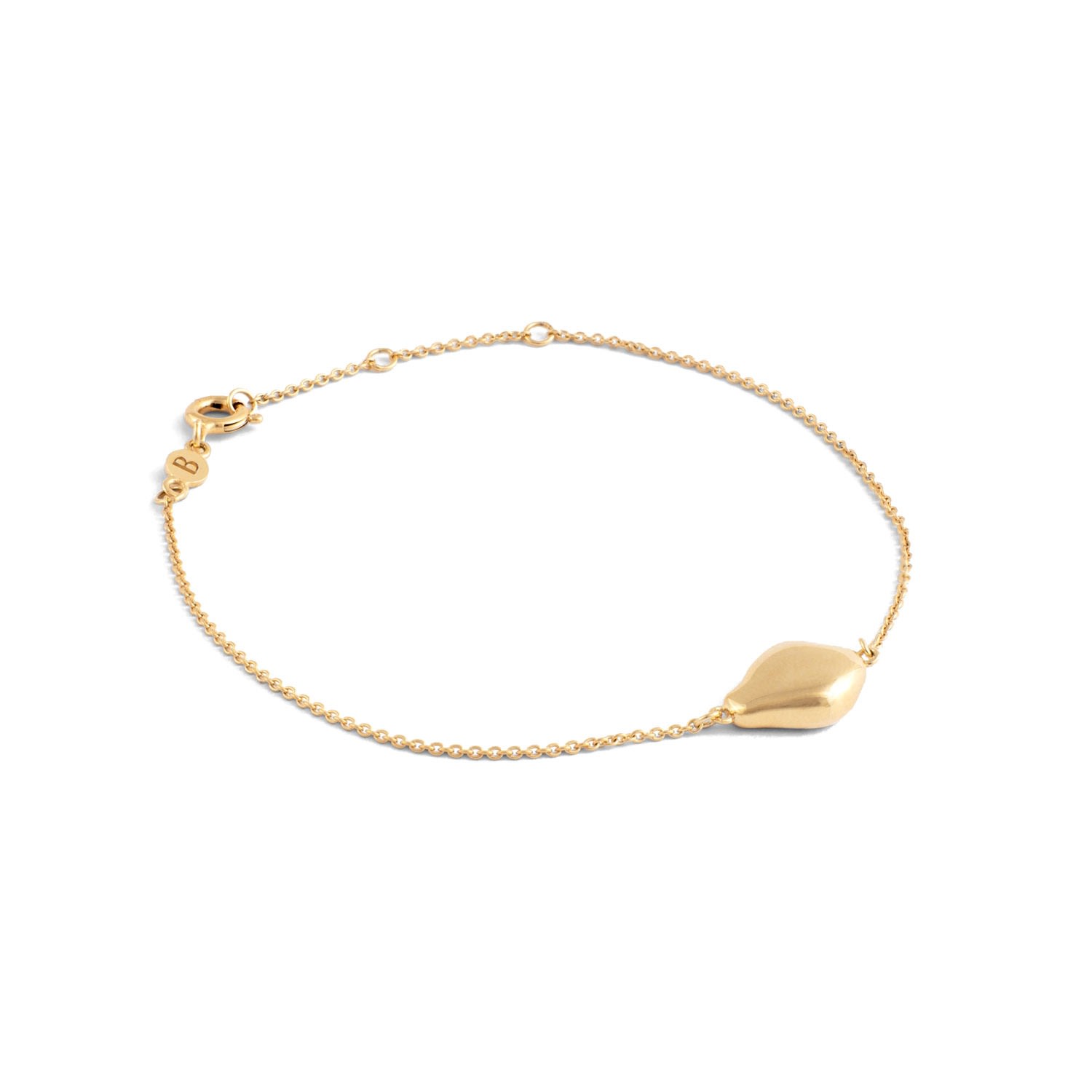Women’s Gold Organic Sculpt Chain Bracelet Buvy Jewellery