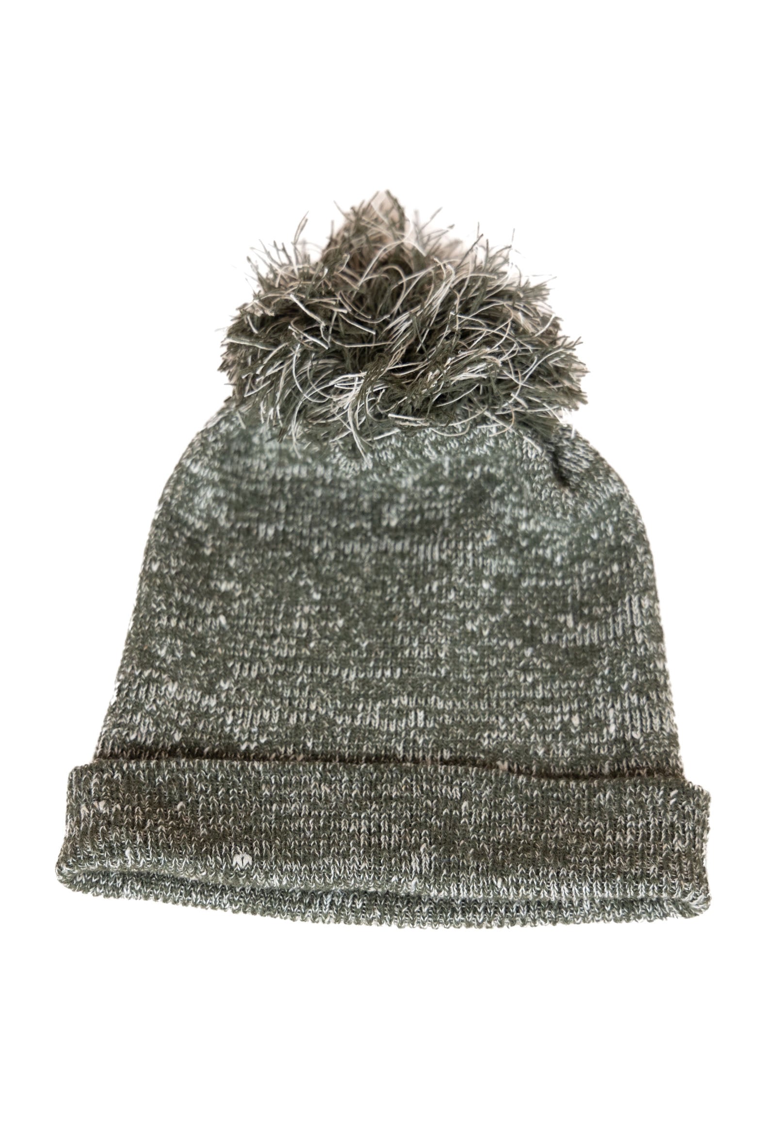 Women’s The Hemp Wool Bobble Beanie - Green One Size De Ionescu Est. 2019