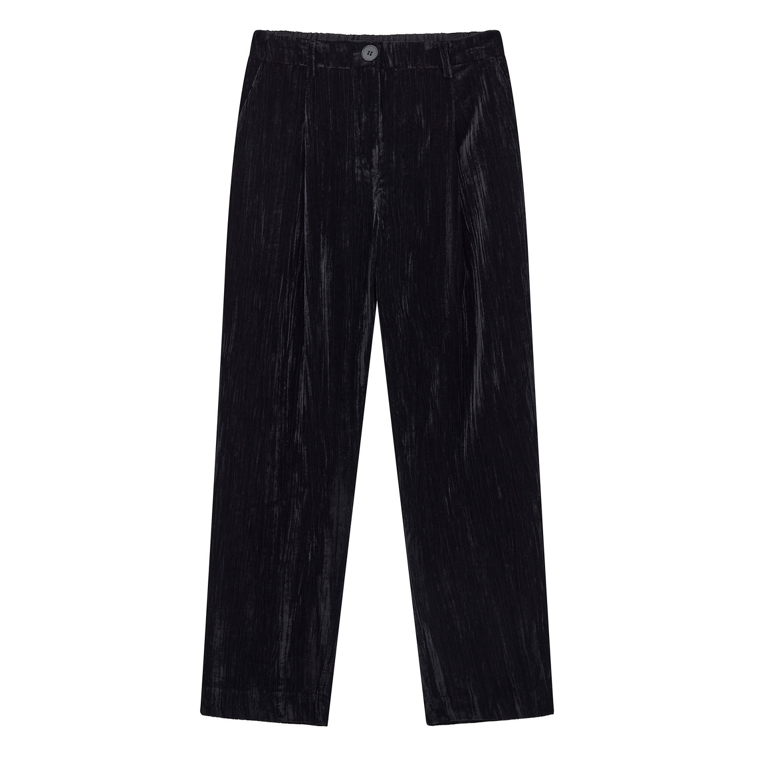 Women’s Jagger Black Velvet Pants Extra Small Little Lies