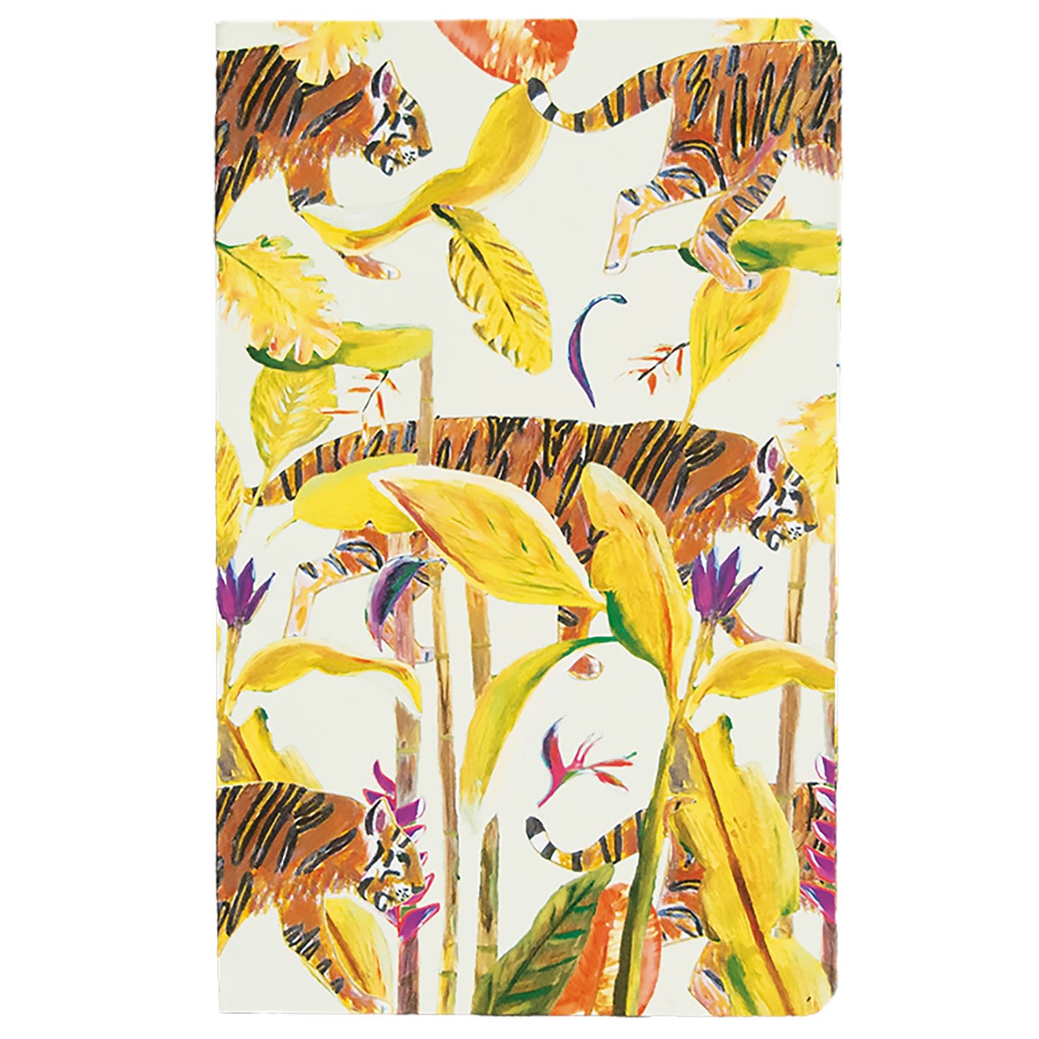 Yellow / Orange Notebook A5 Yellow Tiger Catchii