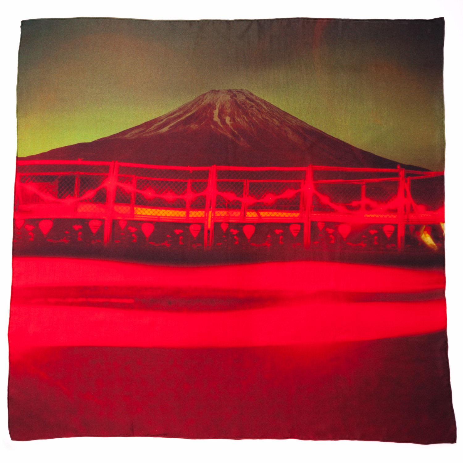 Women’s Mt. Fuji Silk Scarf Plinth