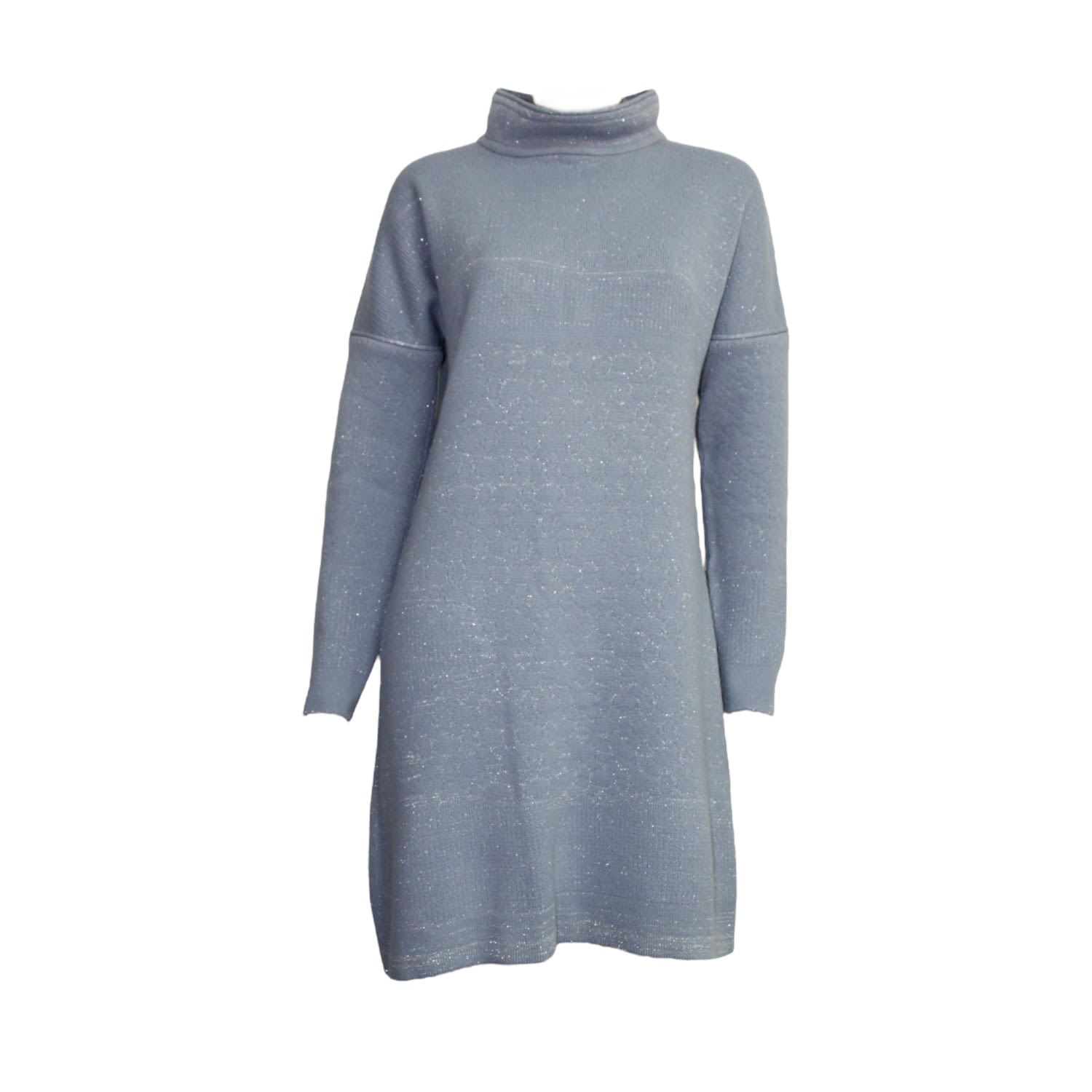 Women’s Blue / Silver Eira Mini Dress Small Maria Aristidou