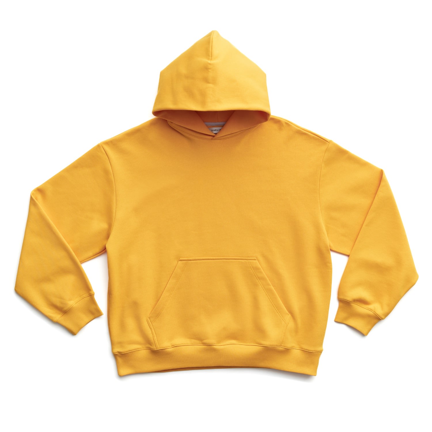 Yellow / Orange Men’s Handmade Texas Hoodie In Dandelion Large Karlina’s