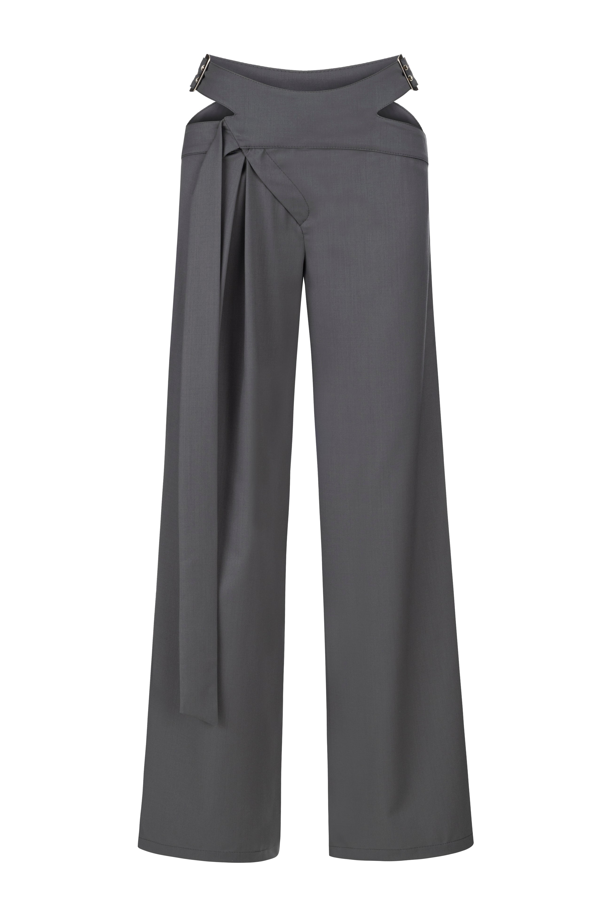 Women’s Grey Sidekick Pants In Gray Medium Khéla the Label