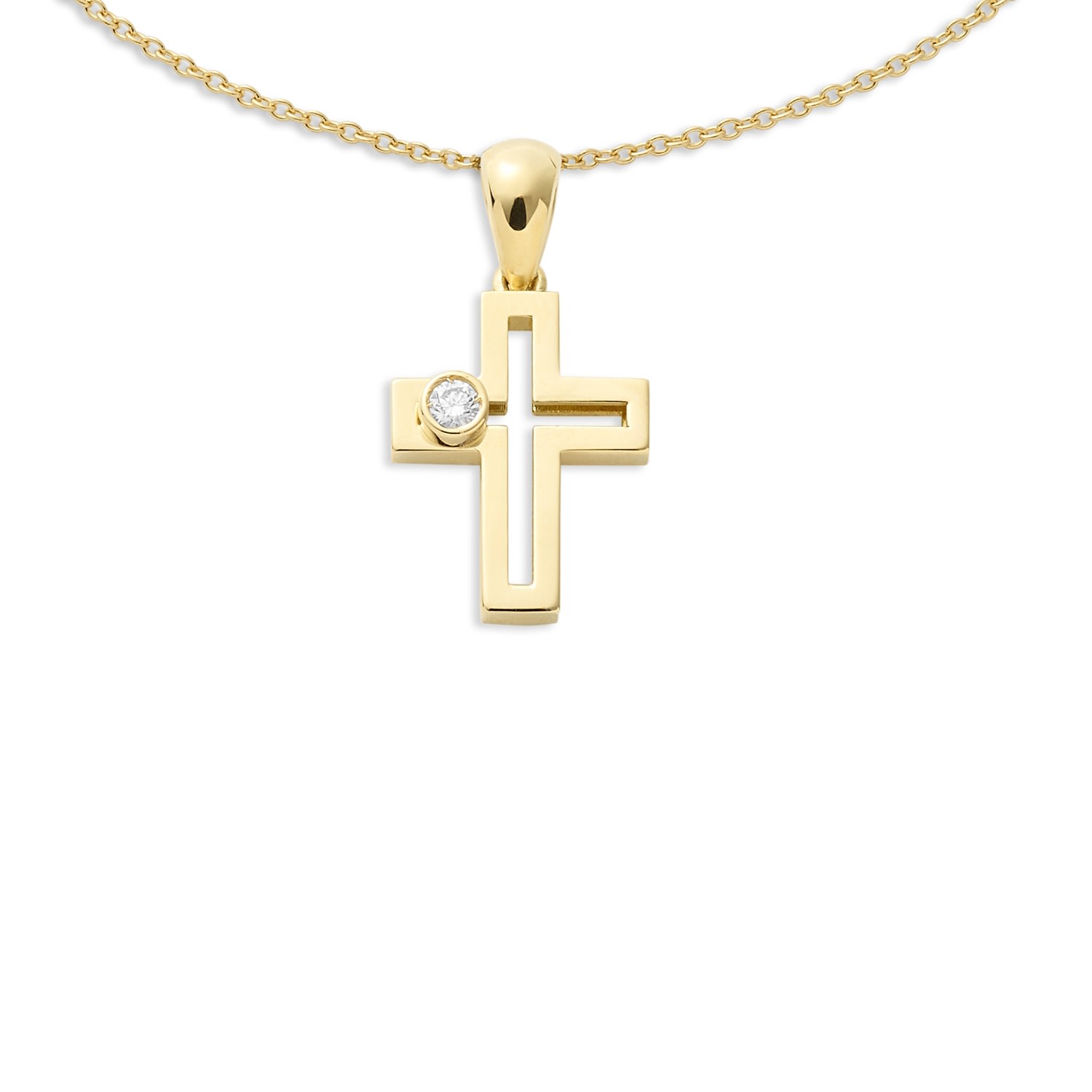 Women’s Joujou Cross - Gold Caye Joaillier