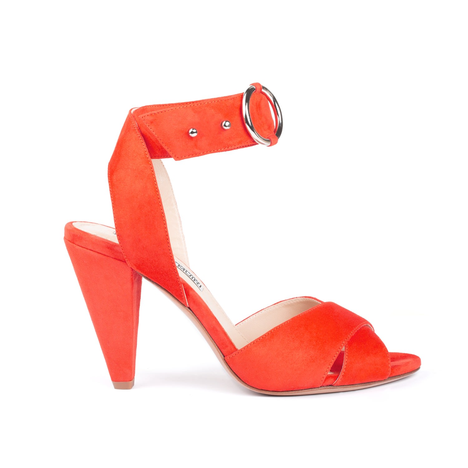 Women’s Red Montana Coral Sandals 7 Uk Rosamund Muir London