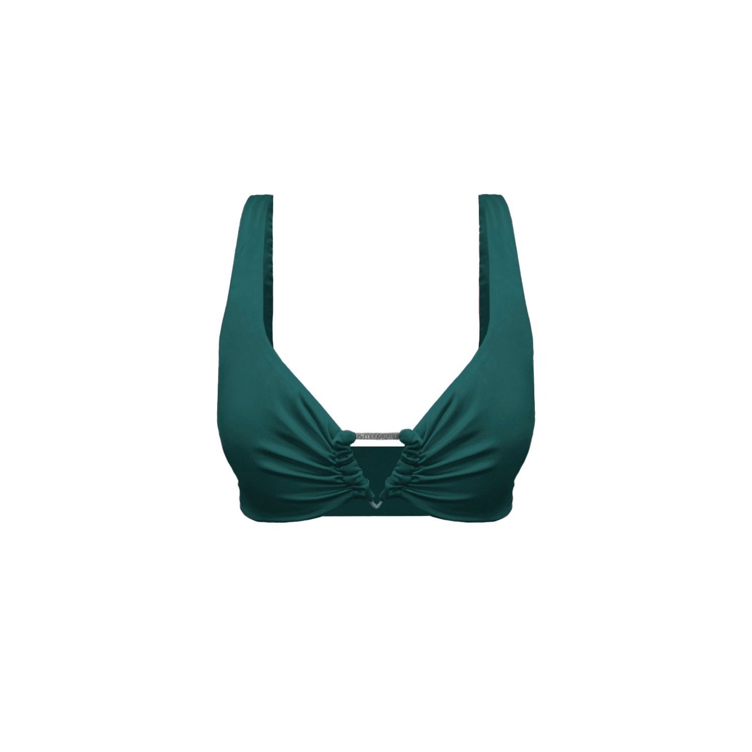 Women’s Top Bra - Green Small Monosuit