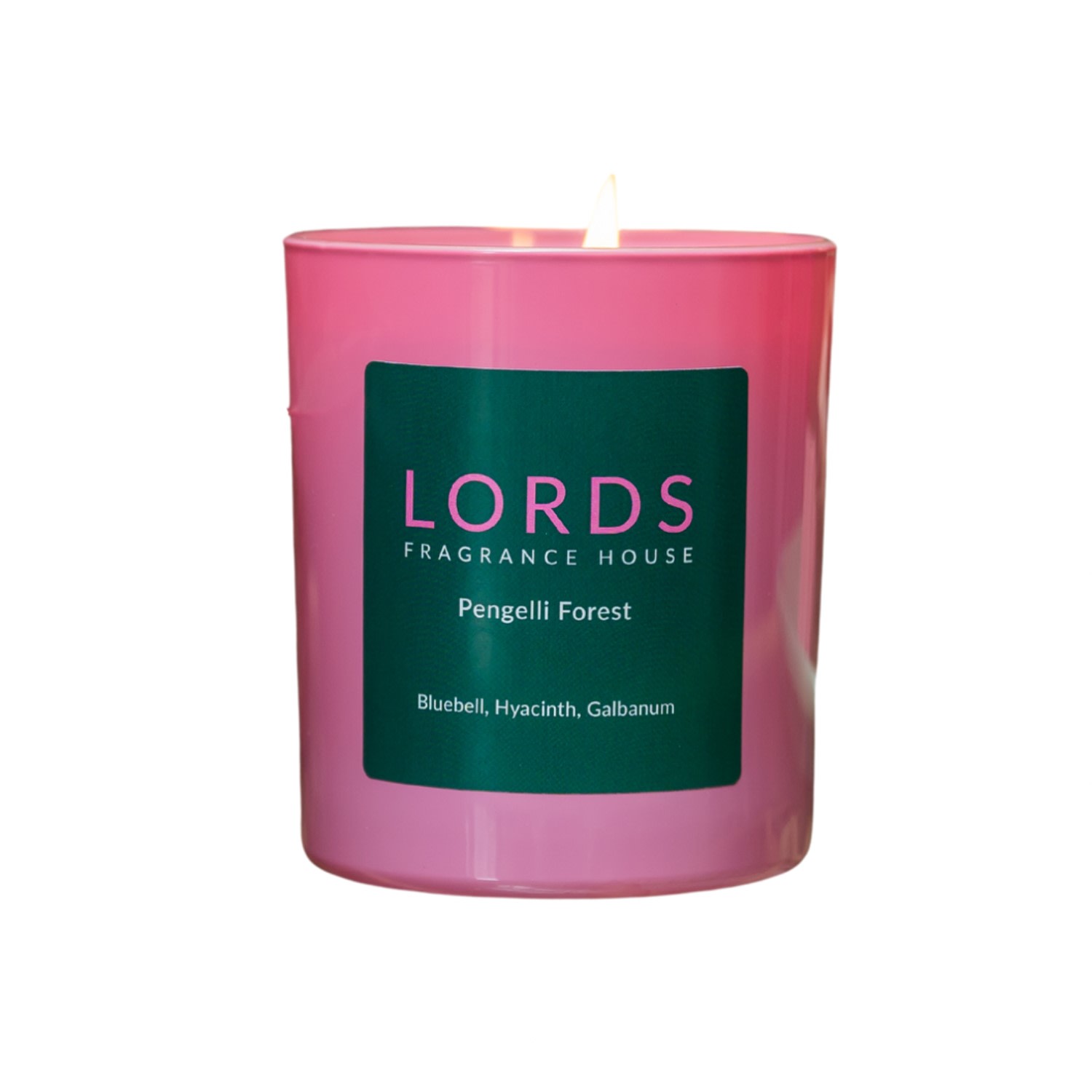 Pink / Purple Pengelli Candle Ltd Edition Lords Fragrance House