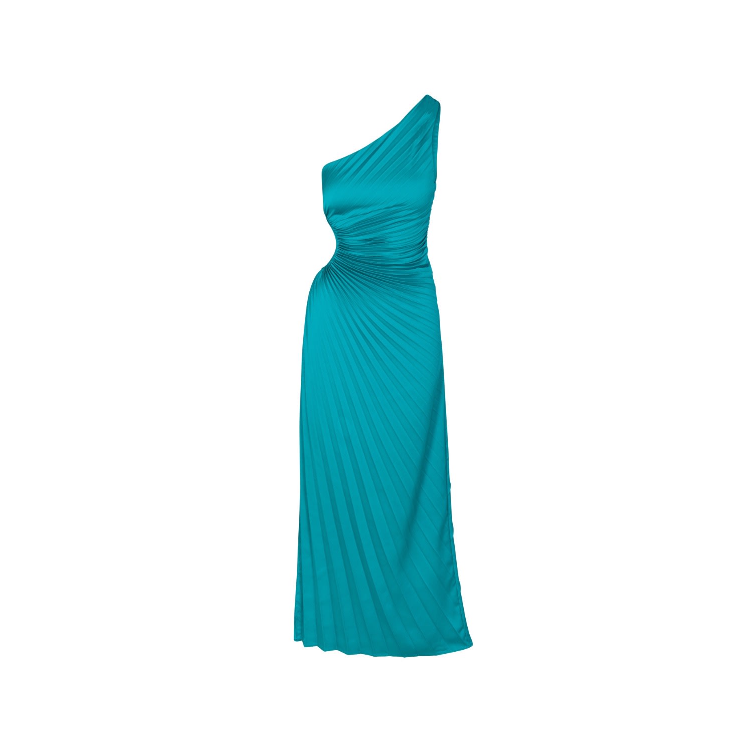 Women’s Blue Solie Teal Long Dress Small Delfi Collective