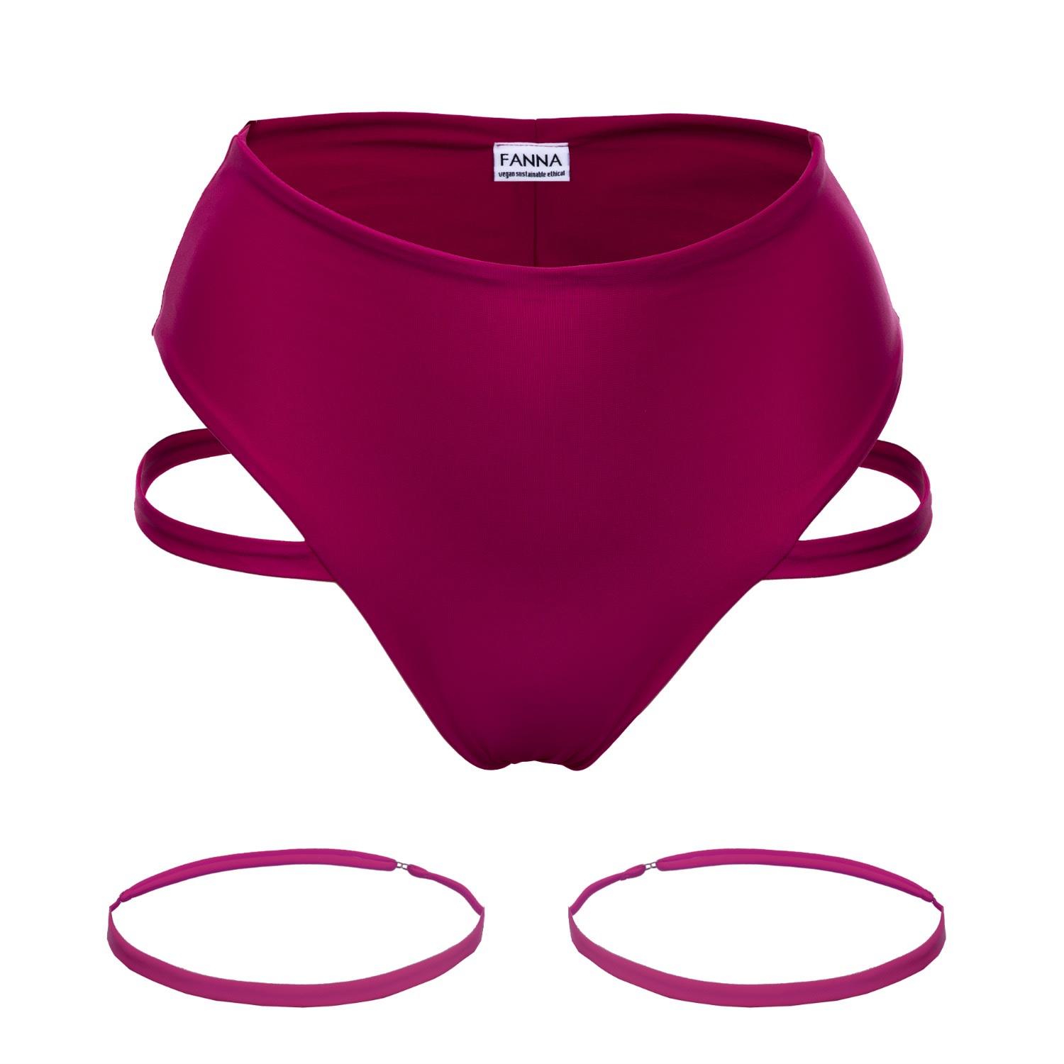 Women’s Pink / Purple Flow Bottom - Rouge Large Fanna - the Brand for Conscious Women