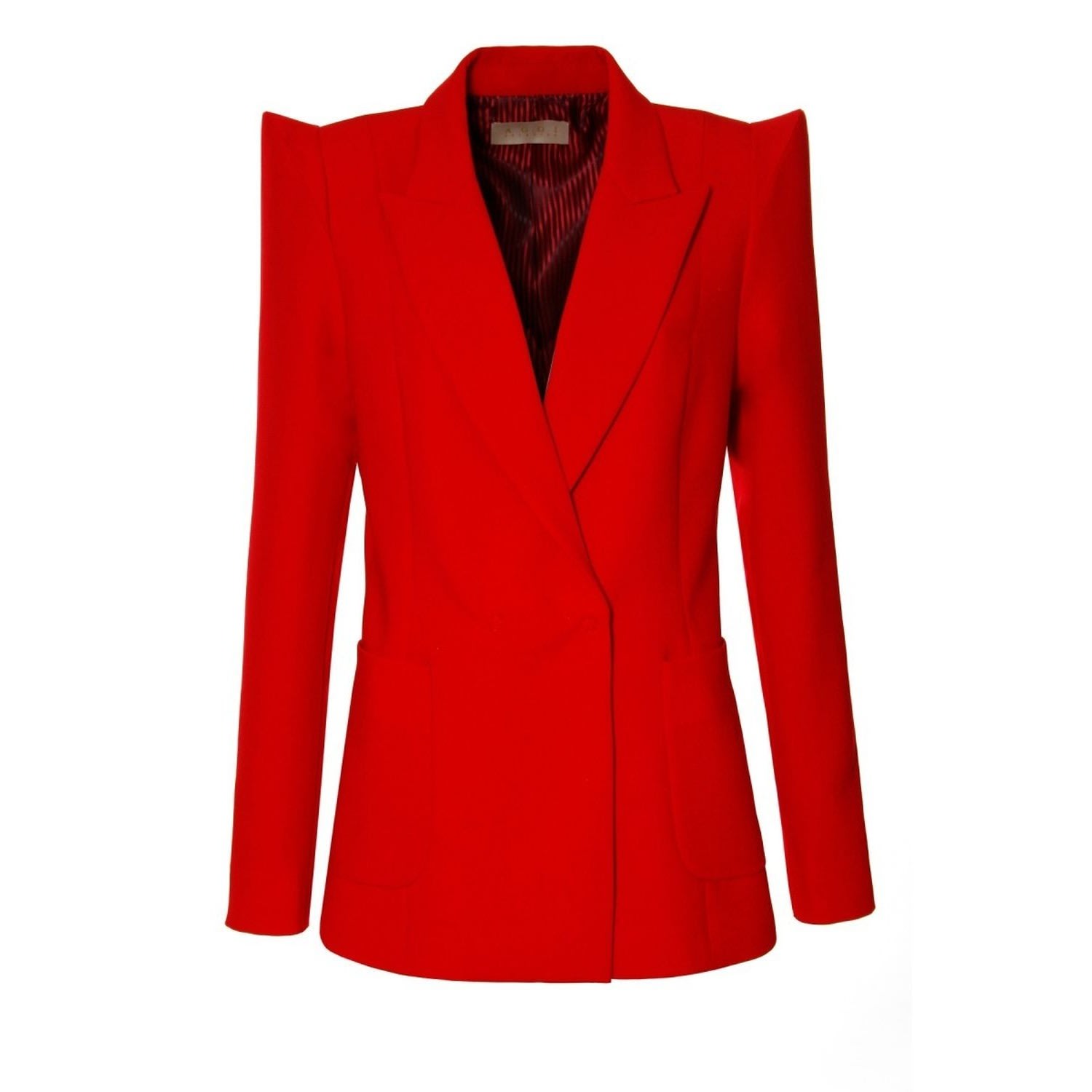 Women’s Samantha True Red Blazer Xxs Aggi