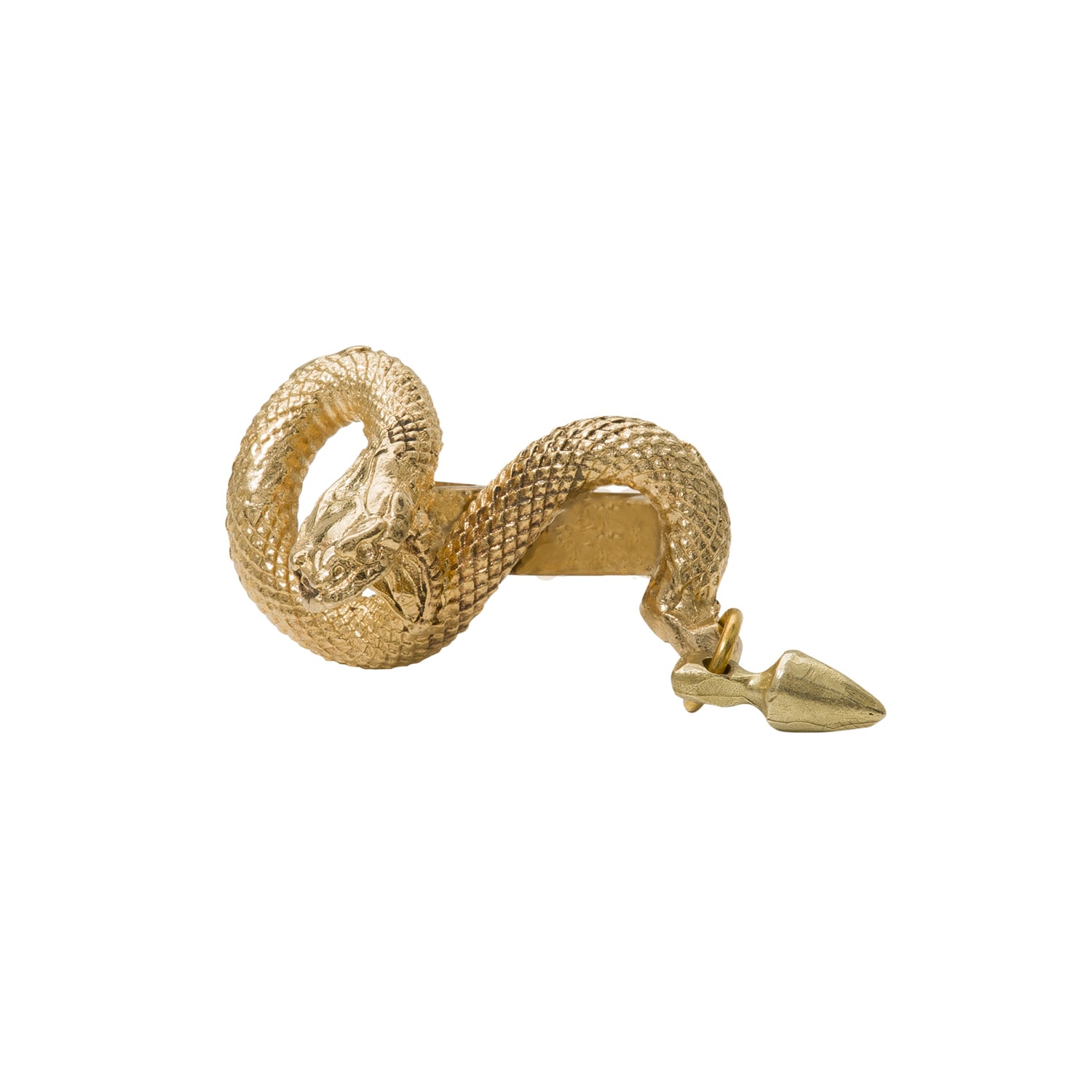 Women’s Gold Naga Serpent Ring The Bow Jewelry