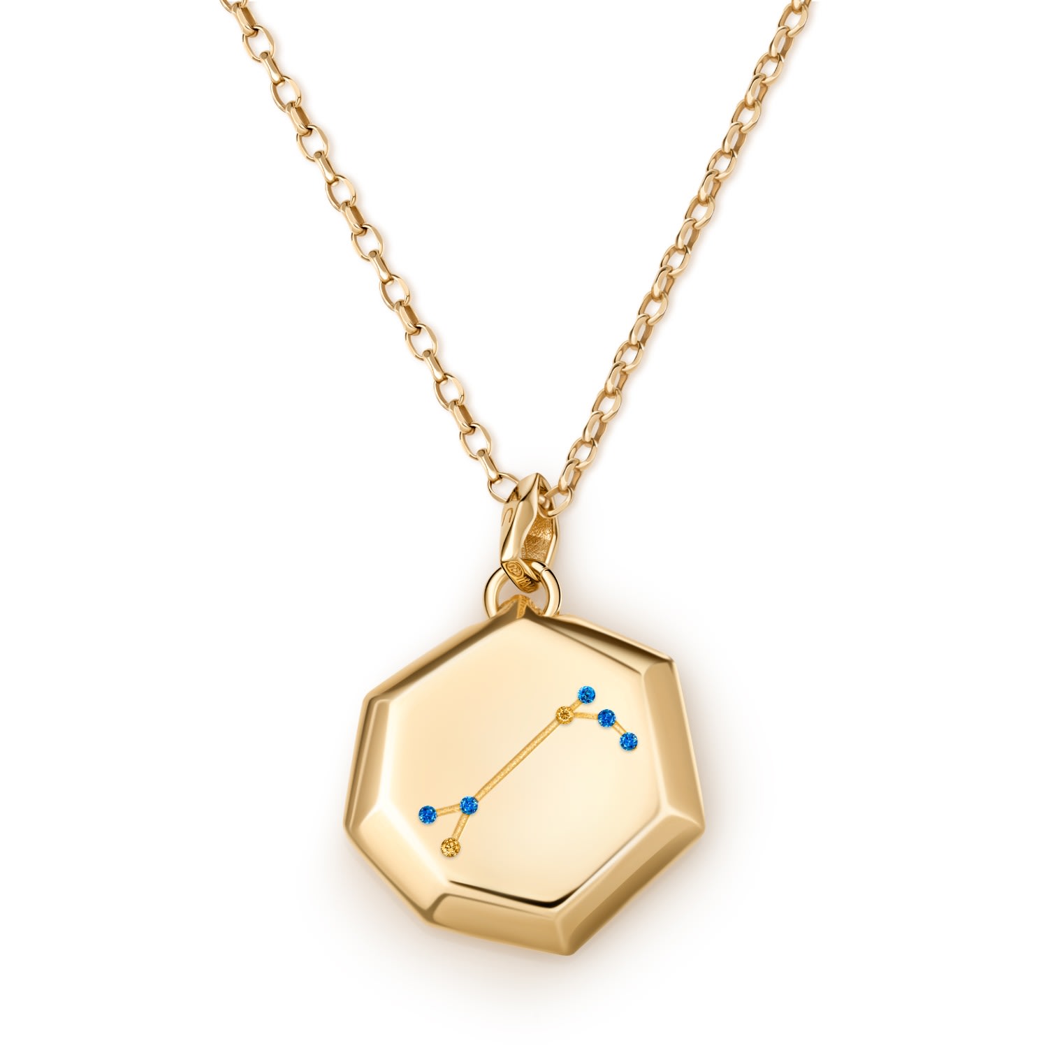 Women’s Gold Aries Necklace Untamd