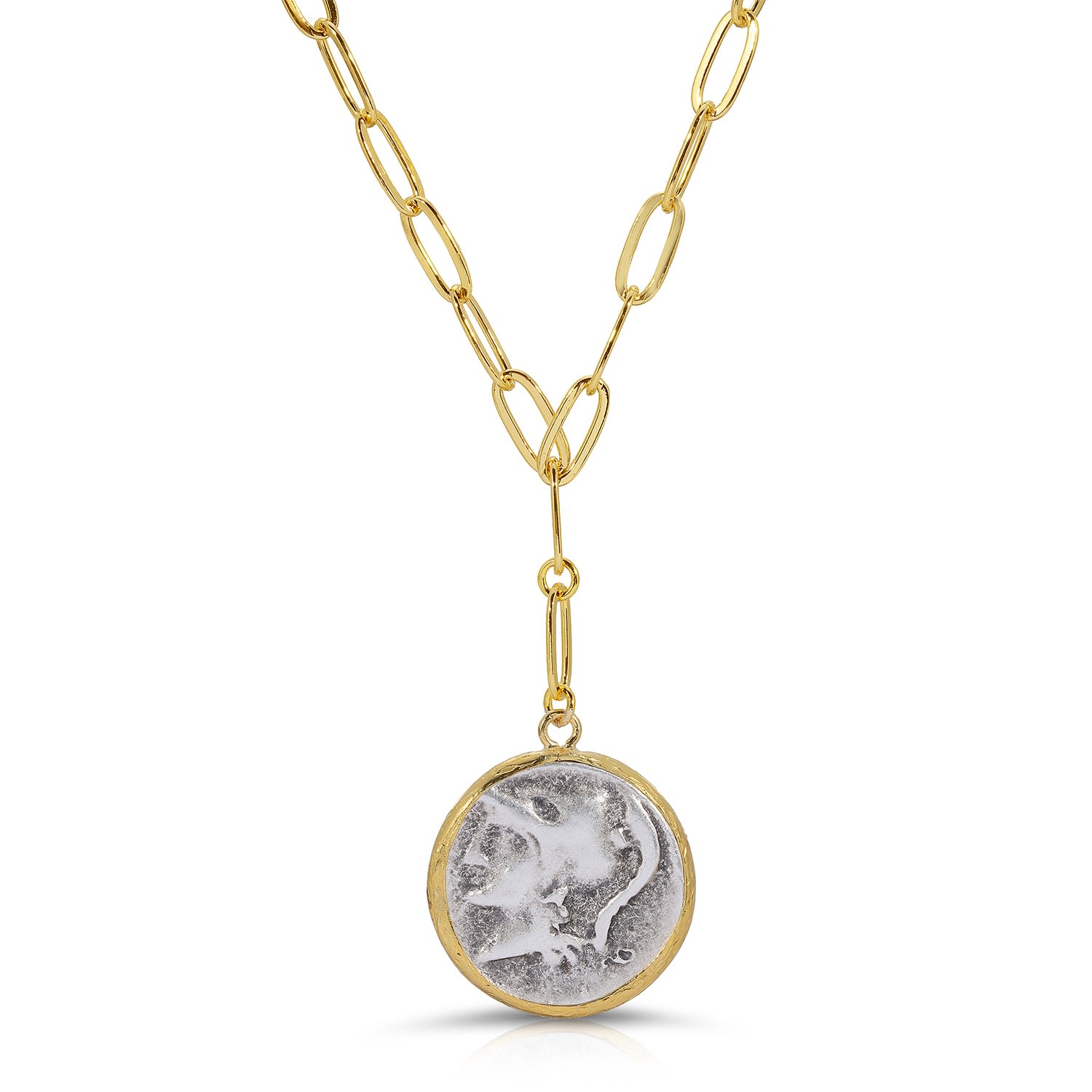 Women’s Fortuna Coin Y Lariat Native Gem