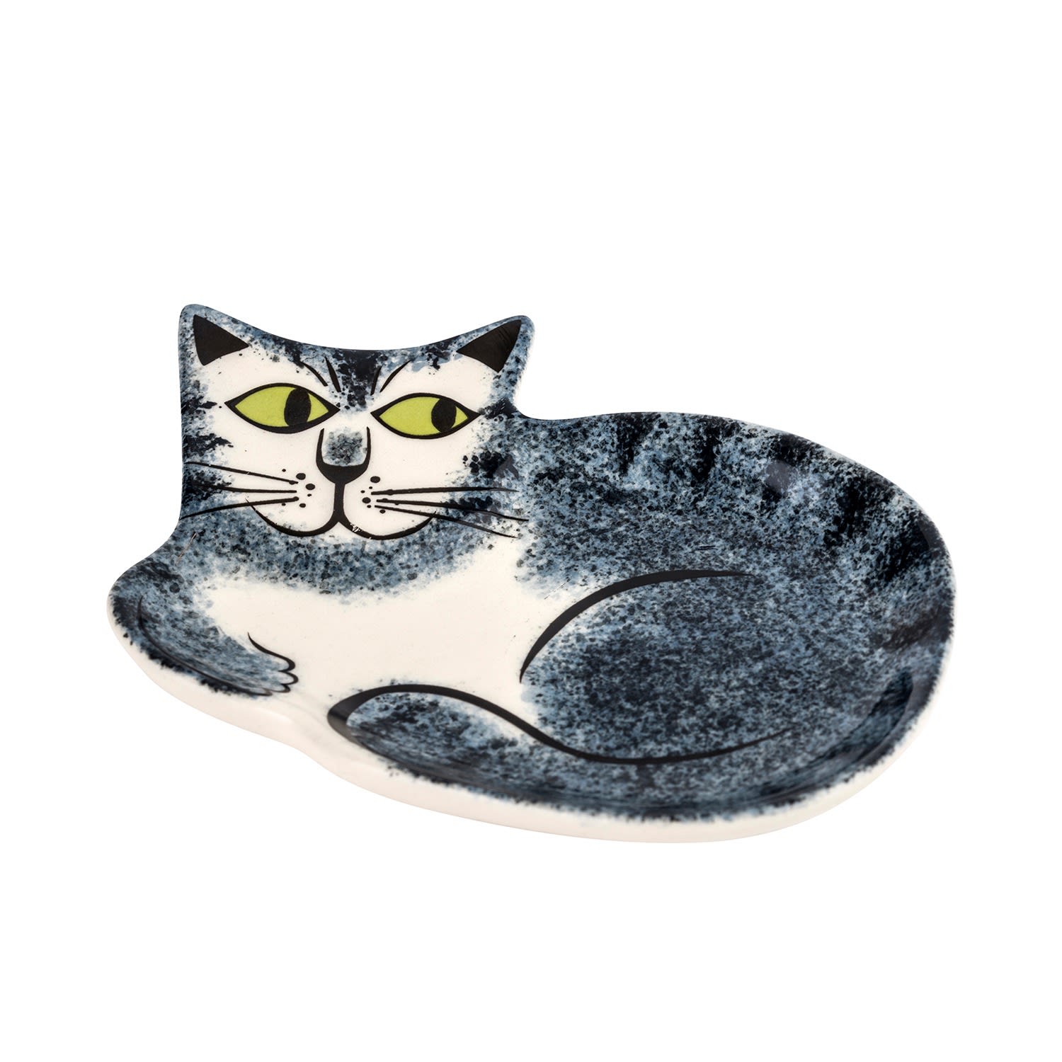 Grey Cat Trinket Dish Hannah Turner