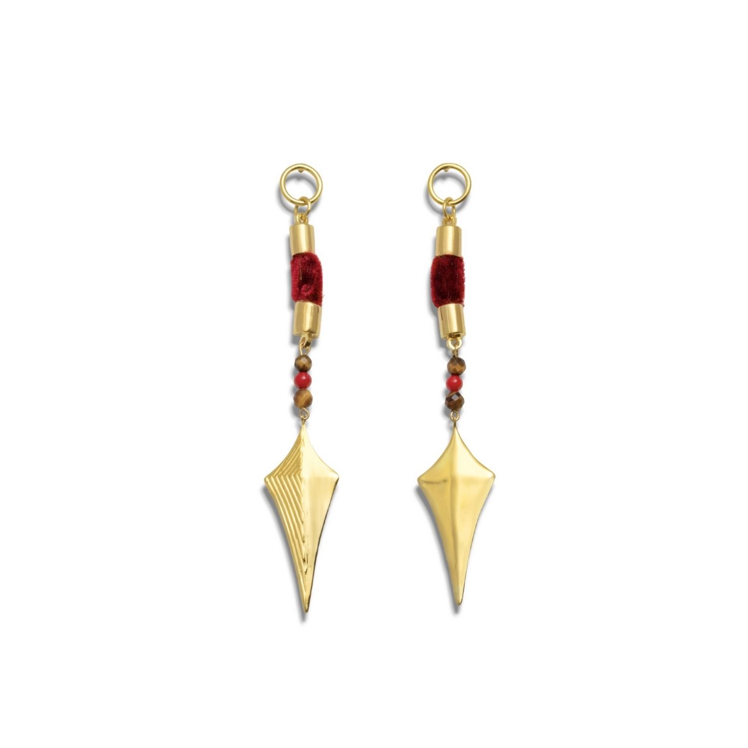 Women’s Gold Lanza Earrings Nectar Nectar